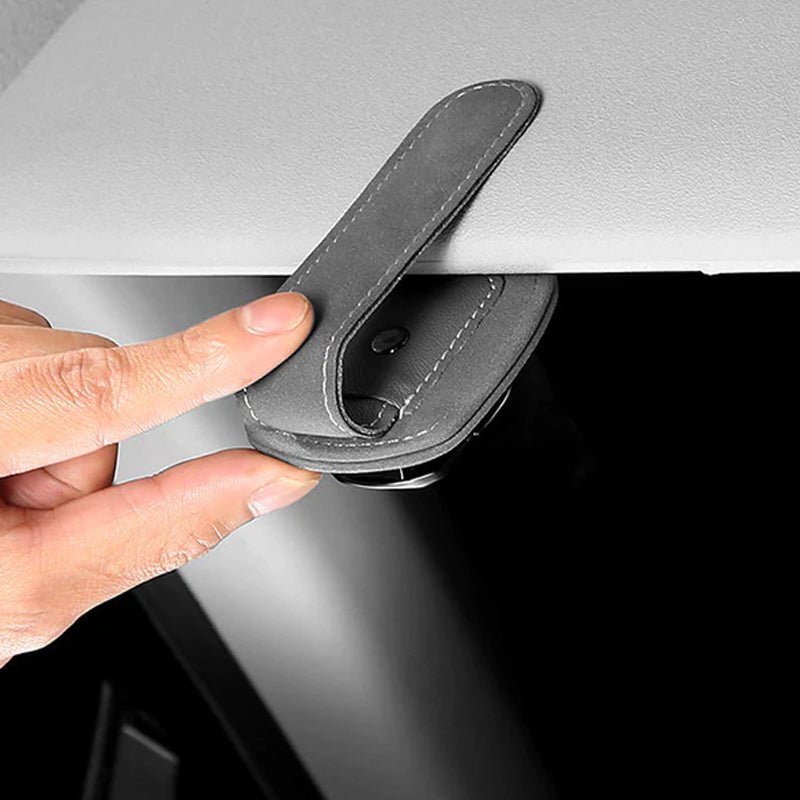 Suede Multifunctional Glasses Clip with your car logo