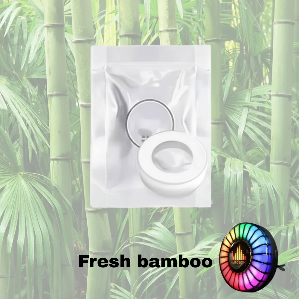 LED-billys med musikalsk rytme og logo (med aromadiffusor)