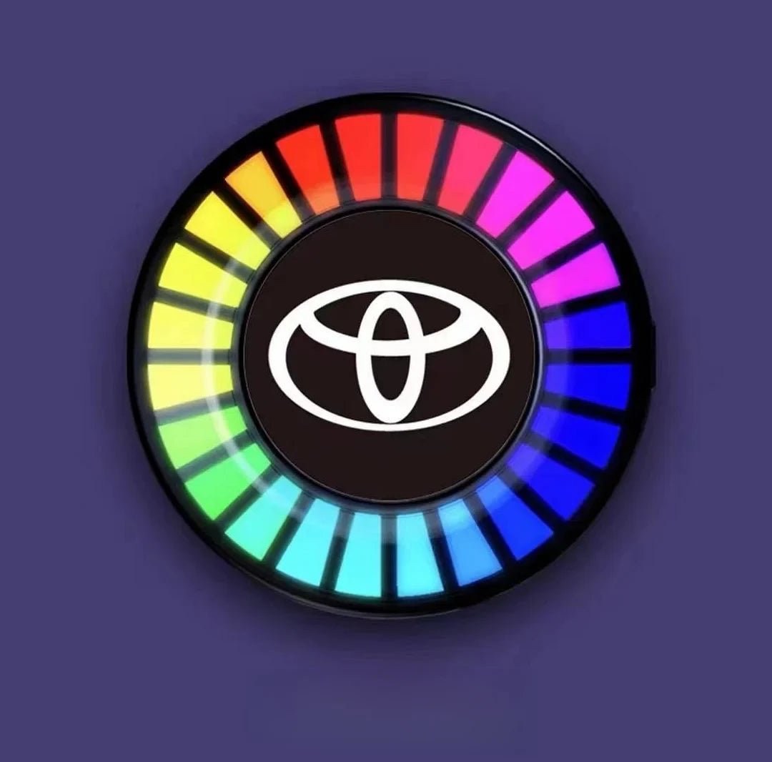 LED-billys med musikalsk rytme og logo (med aromadiffusor)