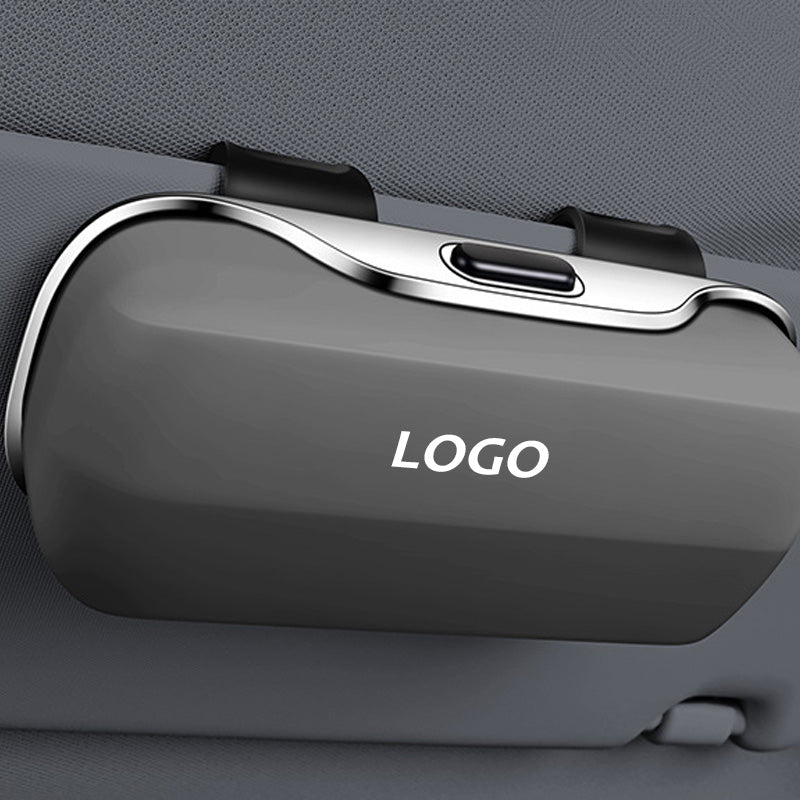 Multifunctional car sunglasses case