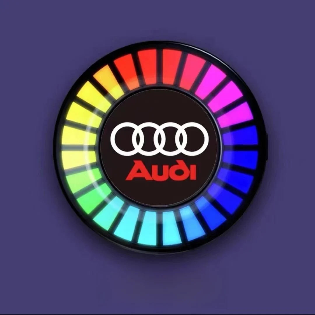 LED-billys med musikalsk rytme og logo (med aromadiffusor)